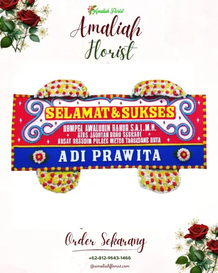 Papan Bunga Ucapan Selamat Tumpak