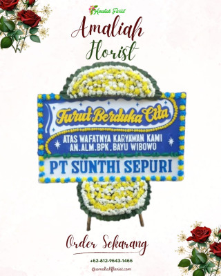 Papan Bunga Duka di Tumpak
