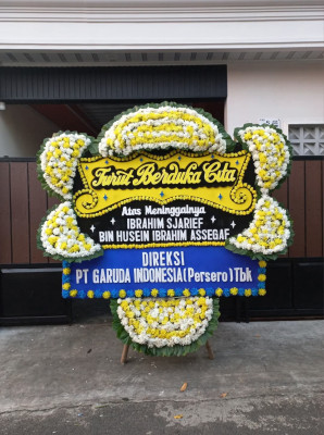 Papan Bunga Duka di Tumpak