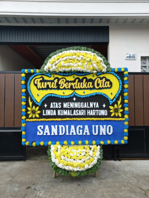 Papan Bunga Duka di Tumpak